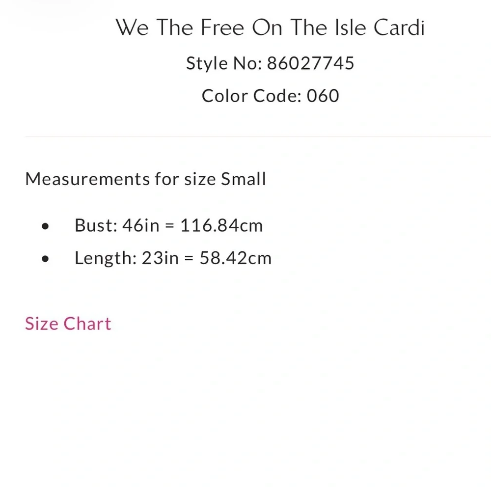 NWT Free People We the Free on the Isle Red Cardigan - Picture 8 of 9